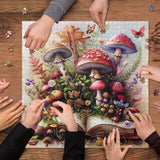 Mushroom Book Jigsaw Puzzles 1000 Pieces