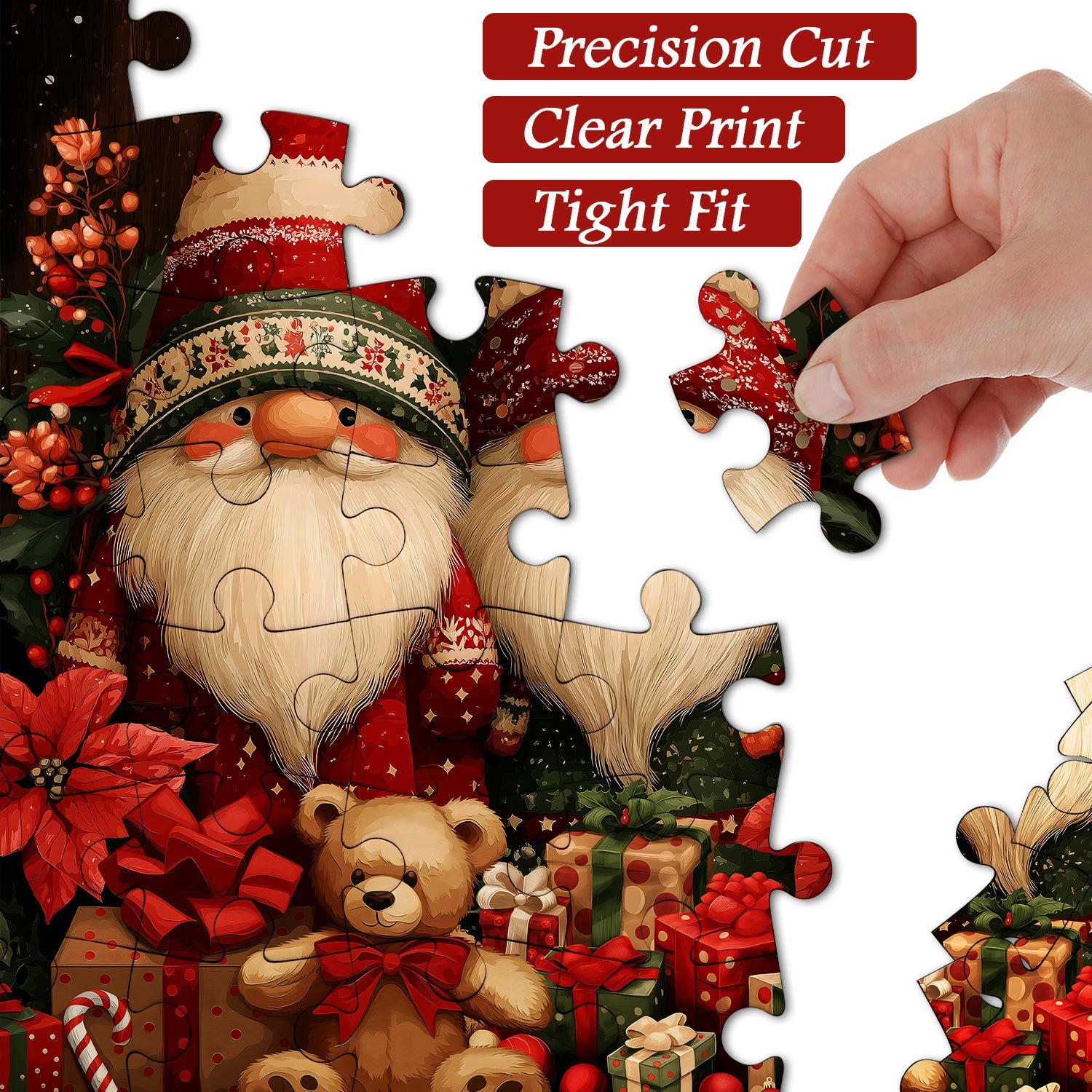Christmas Gnomes Jigsaw Puzzles 1000 Pieces