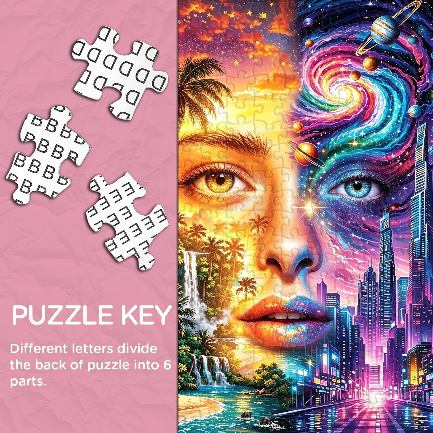 Cyber Woman Jigsaw Puzzle 1000 Pieces
