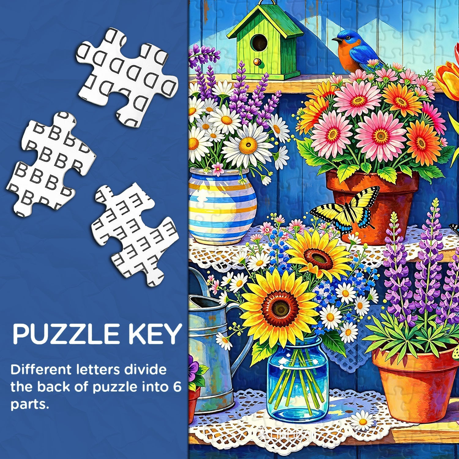 Flower Stand Prelude Jigsaw Puzzle 1000 Pieces
