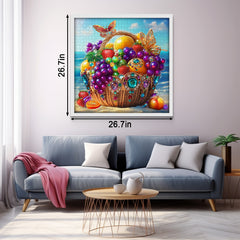 Obstkorb am Meer, 1000 Teile Puzzle