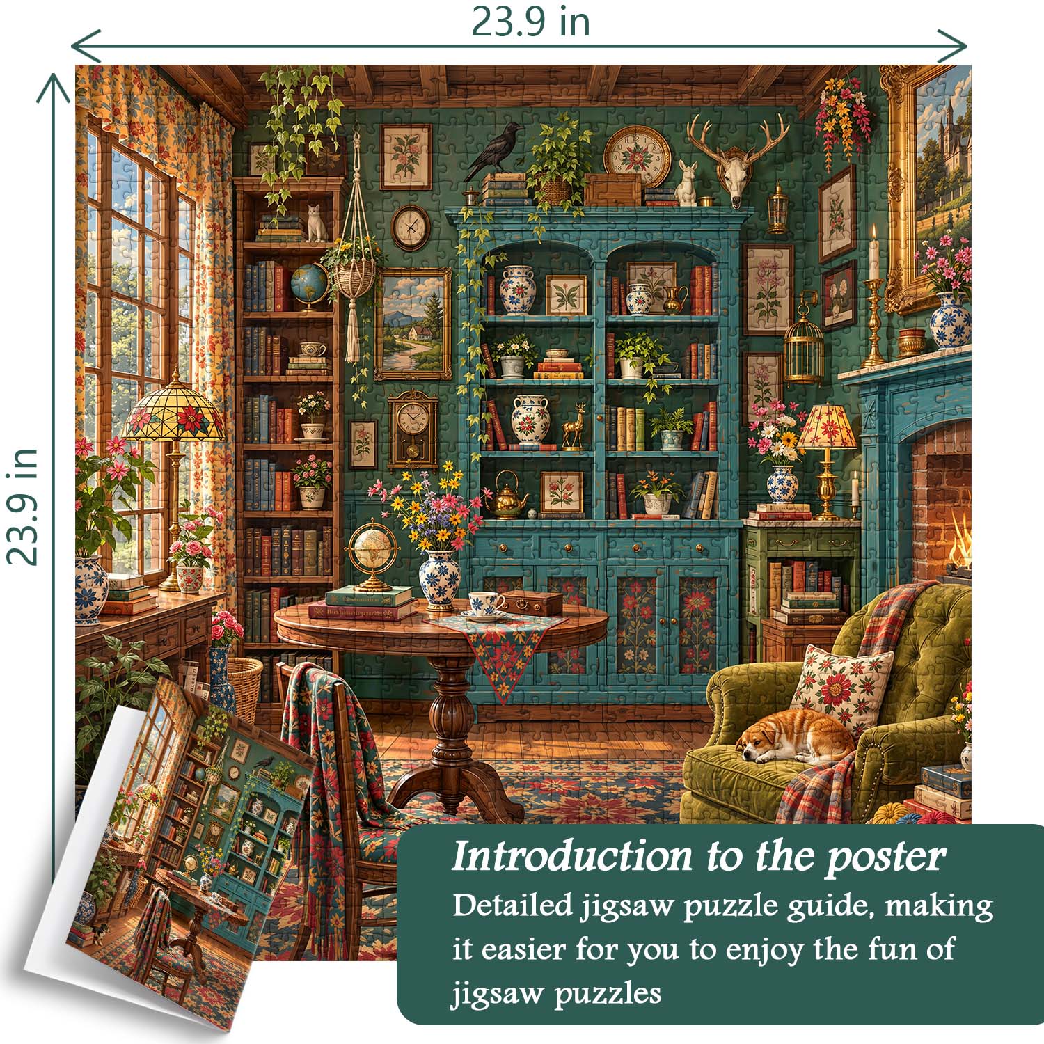 Cozy Cottage Jigsaw  Puzzle 1000 Piece