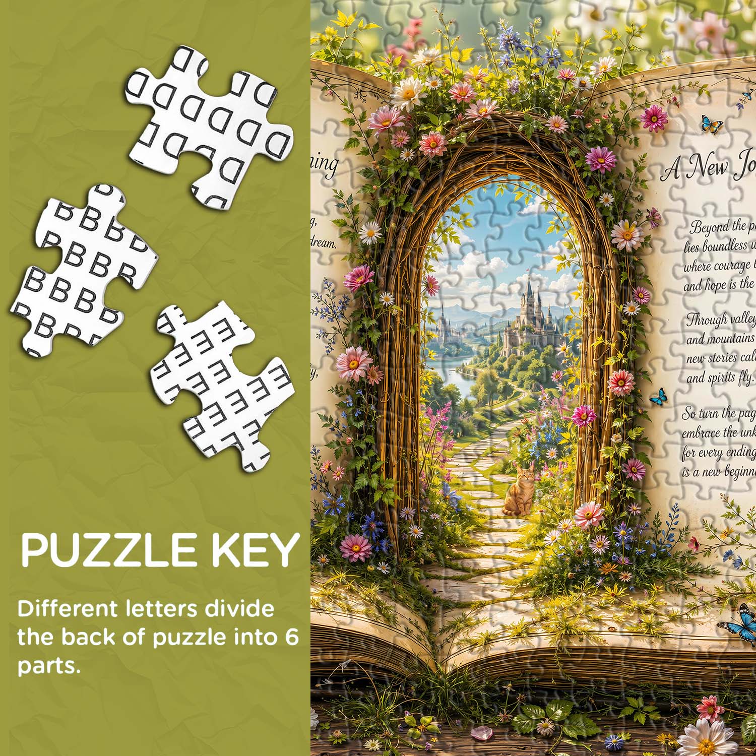 Page Wonderland Jigsaw Puzzle 1000 Piece