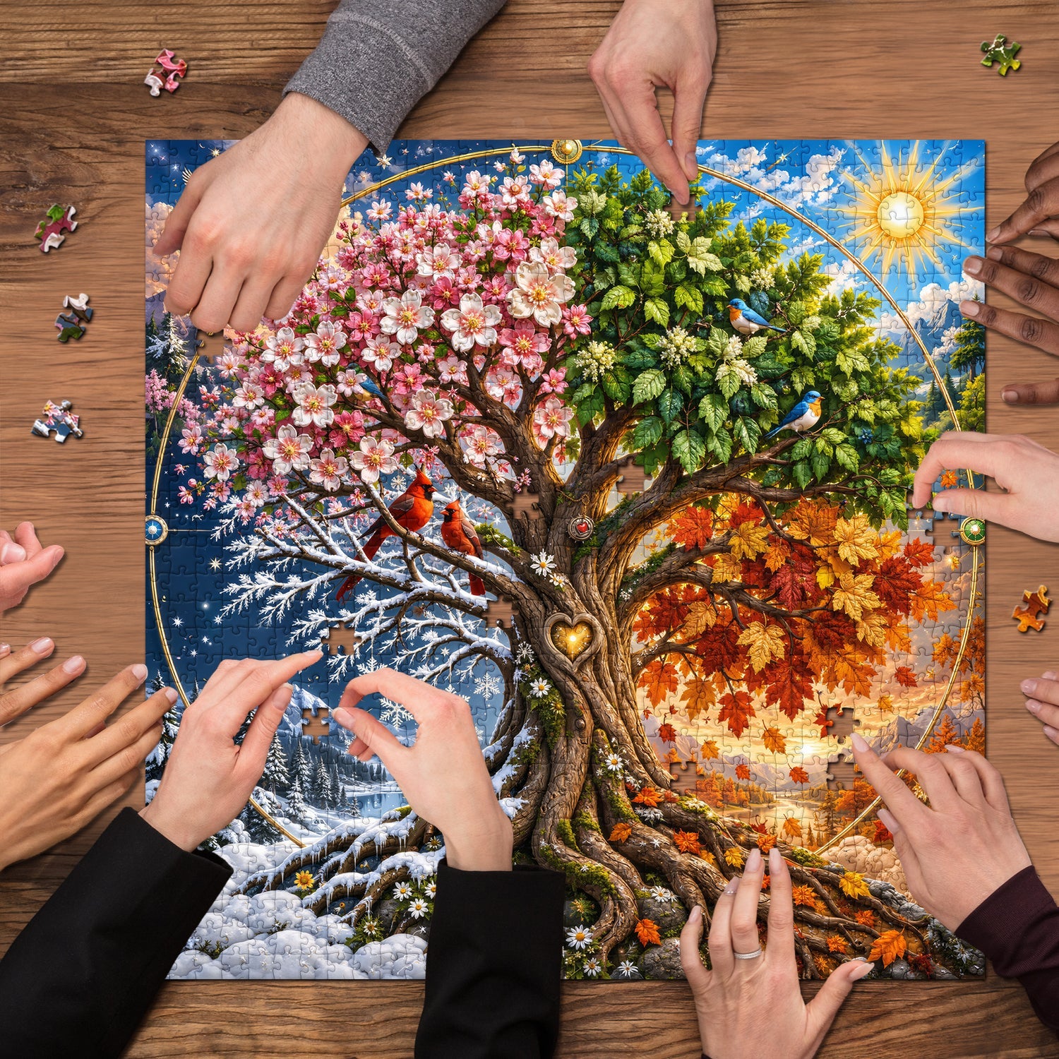 Seasons of the Soul Jigsaw Puzzle 1000 Piece