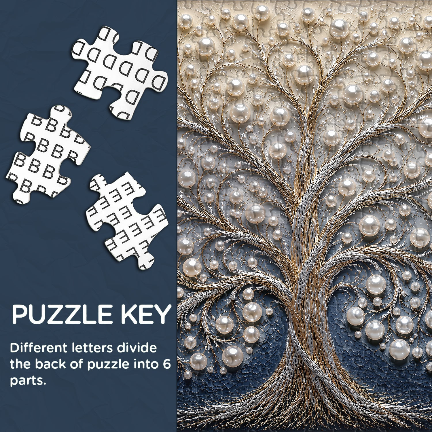Tree of Pearls Jigsaw Puzzle 1000 Pieces