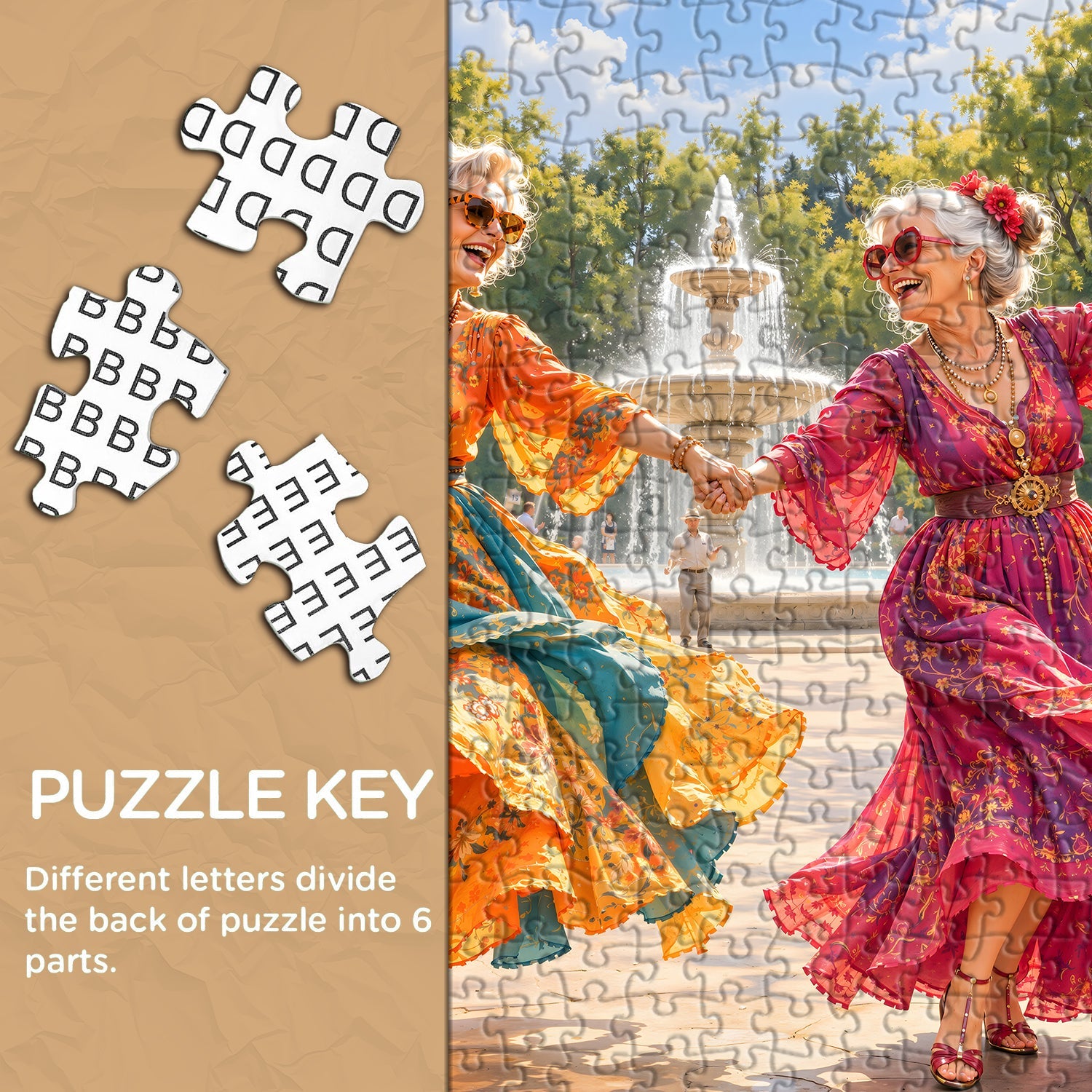 Dancing Through Life Jigsaw Puzzle 1000 Pieces