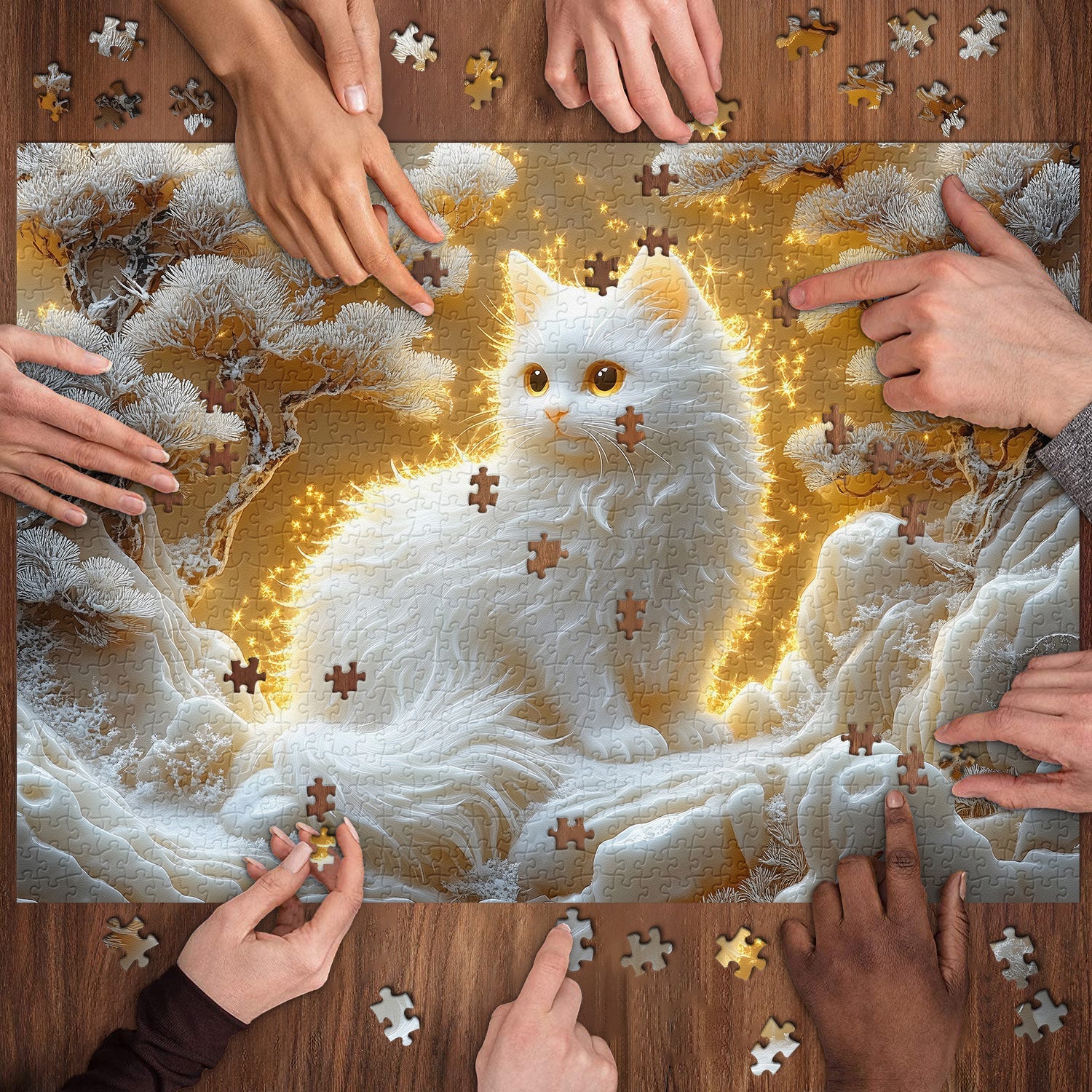 Jade & Whiskers Jigsaw Puzzle 1000 Pieces