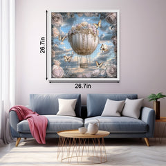 Fantasy-Heißluftballon-Puzzle, 1000 Teile