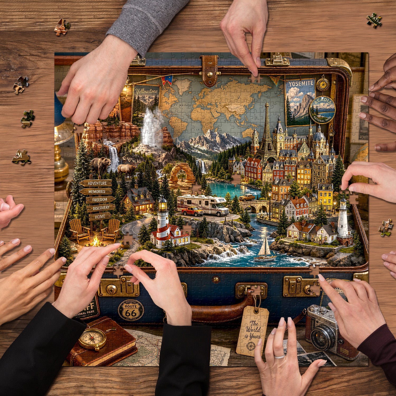 Scenery Case Jigsaw Puzzle 1000 Piece