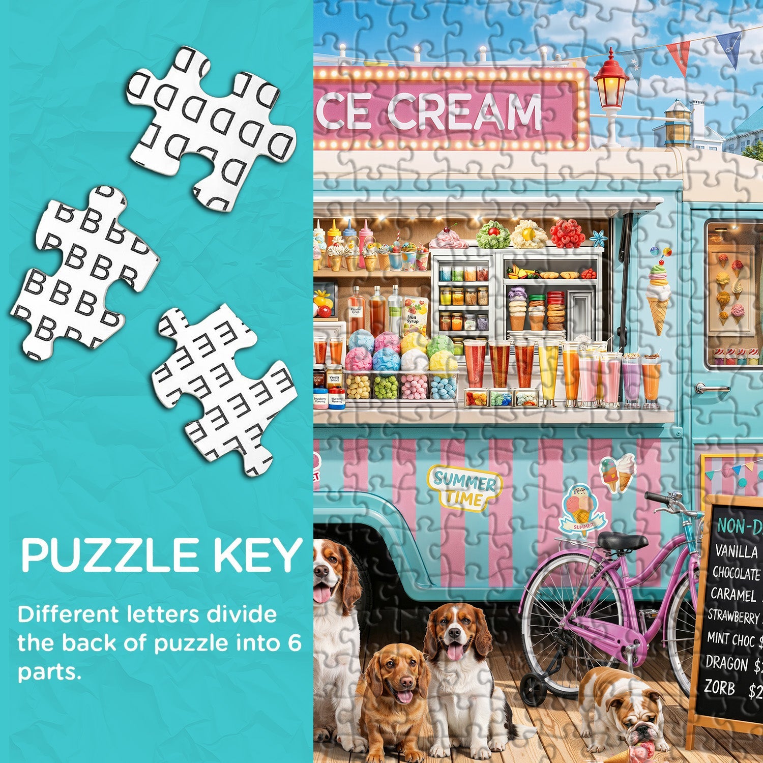 Puzzle de 1000 pièces Summer Scoops