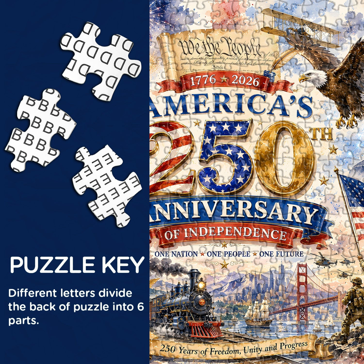 Liberty & Legacy Jigsaw Puzzle 1000 Pieces