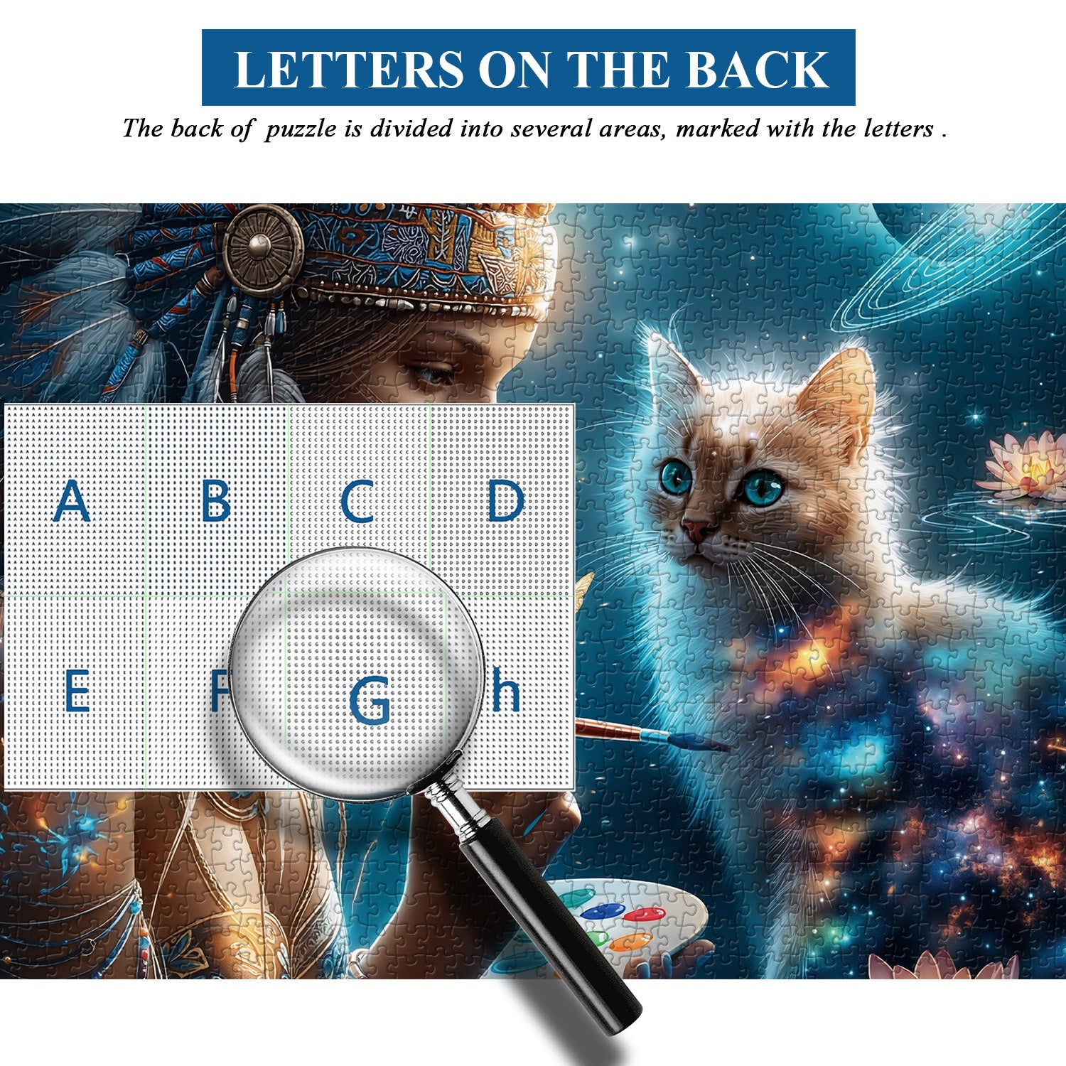 Painted Galaxy Jigsaw Puzzle 1000 Pieces