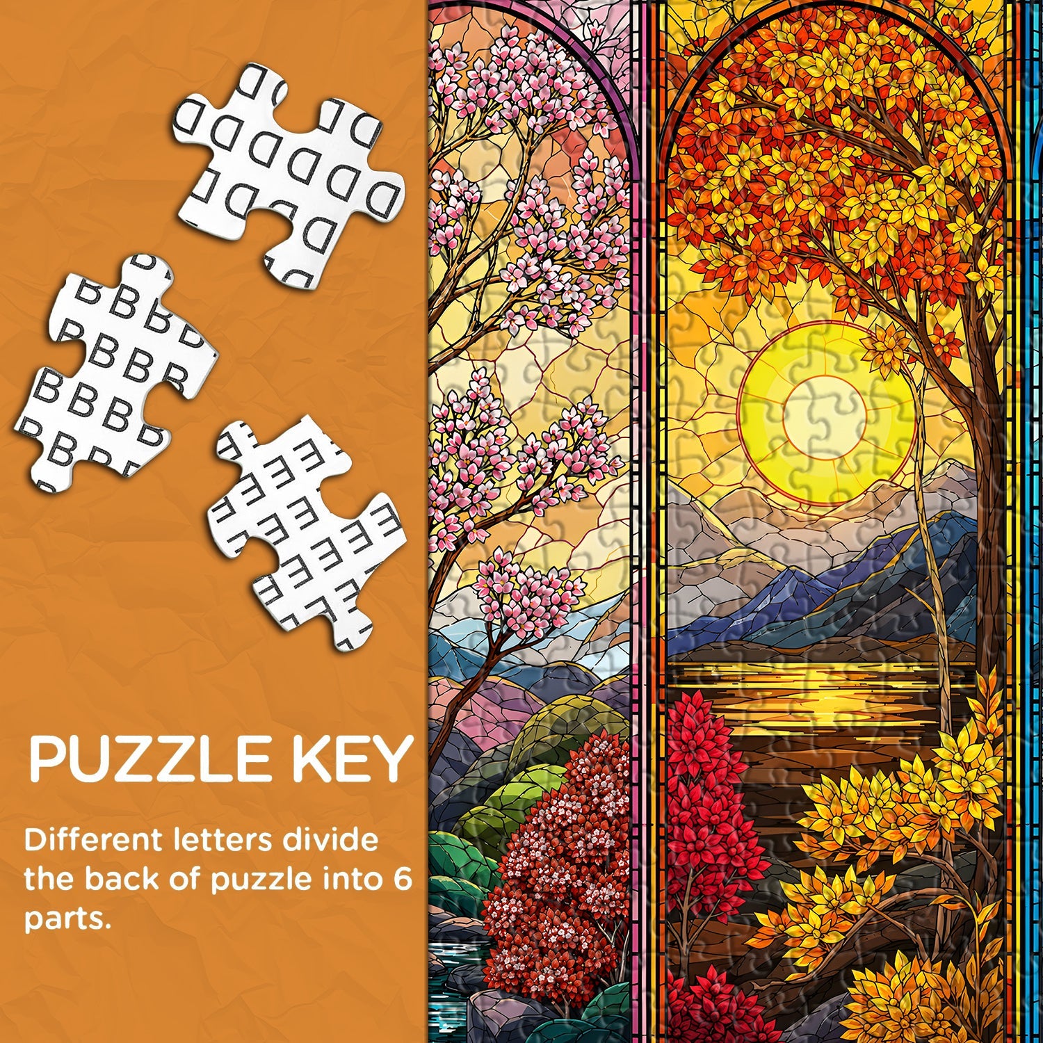 Seasonal Panels Jigsaw Puzzle 1000 Piece