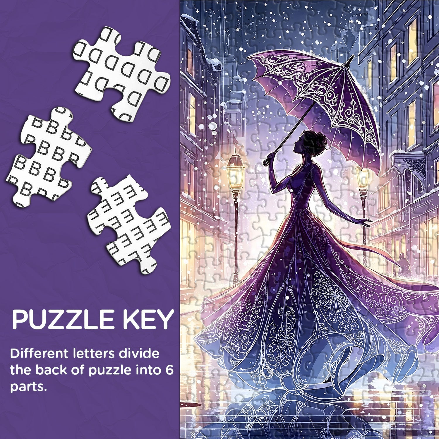Winter Nocturne Jigsaw Puzzle 1000 Piece
