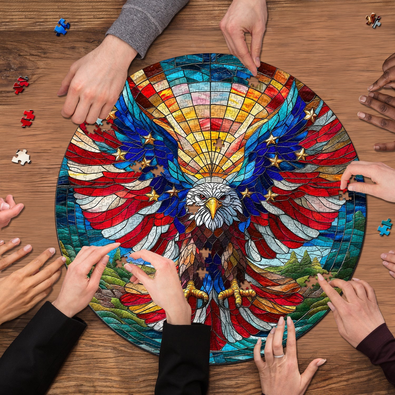 Eagle Glory Jigsaw Puzzle 1000 Pieces