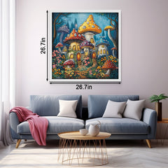 Enchanted Mushroom Village Jigsaw Puzzles 1000 Pieces