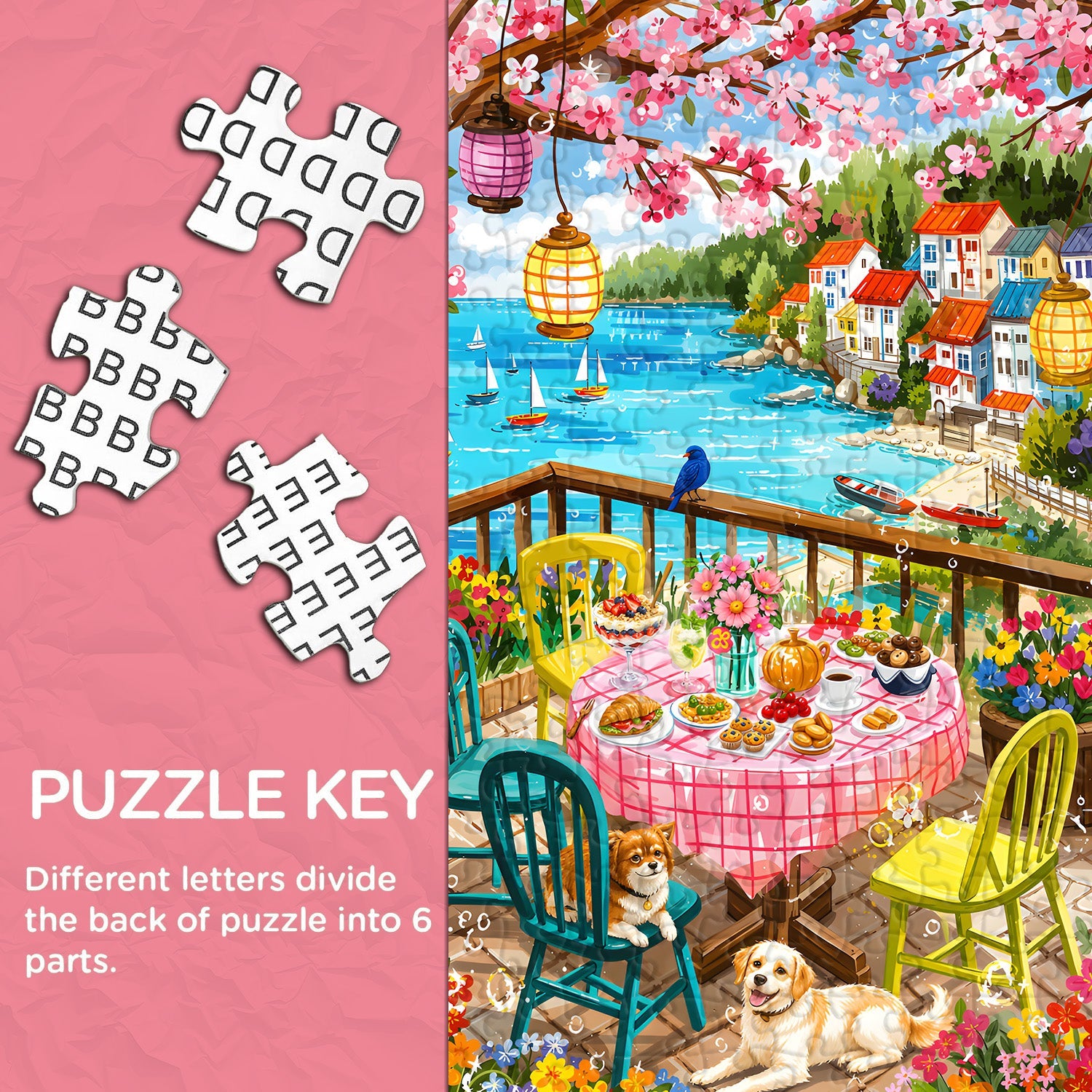 Coastal Spring Jigsaw Puzzle 1000 Piece