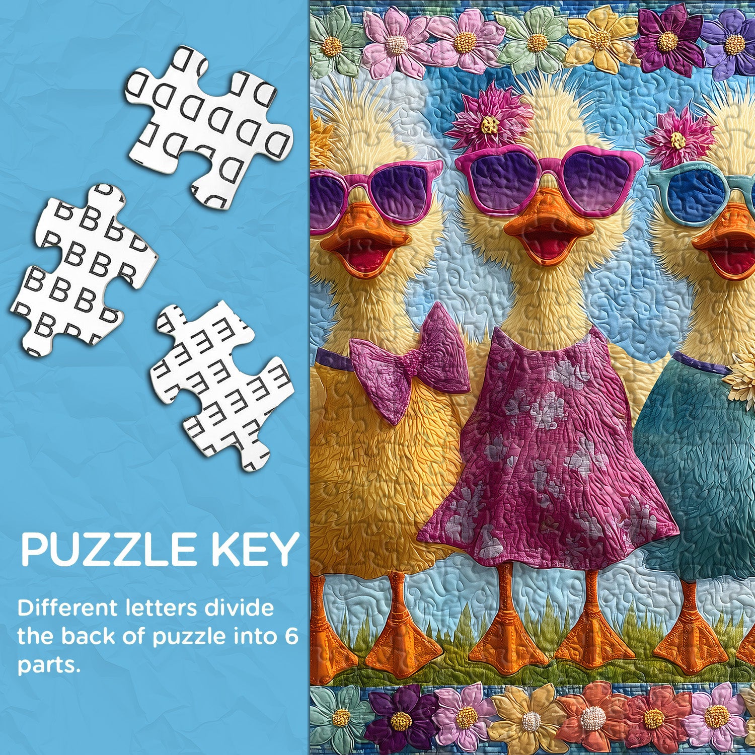 Funny Ducks Jigsaw Puzzle 1000 Pieces