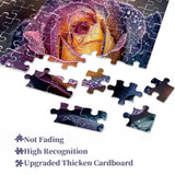 Rainbow Rose Jigsaw Puzzles 1000 Pieces