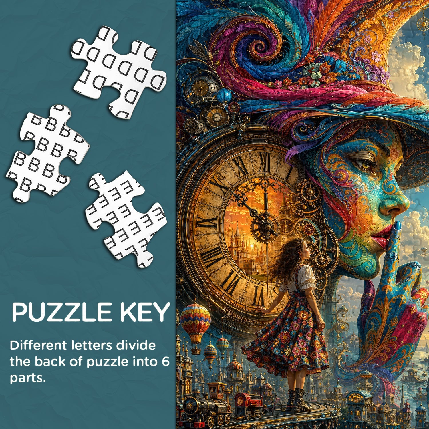 Guardians of the Steam Nation Jigsaw Puzzle 1000 Pieces