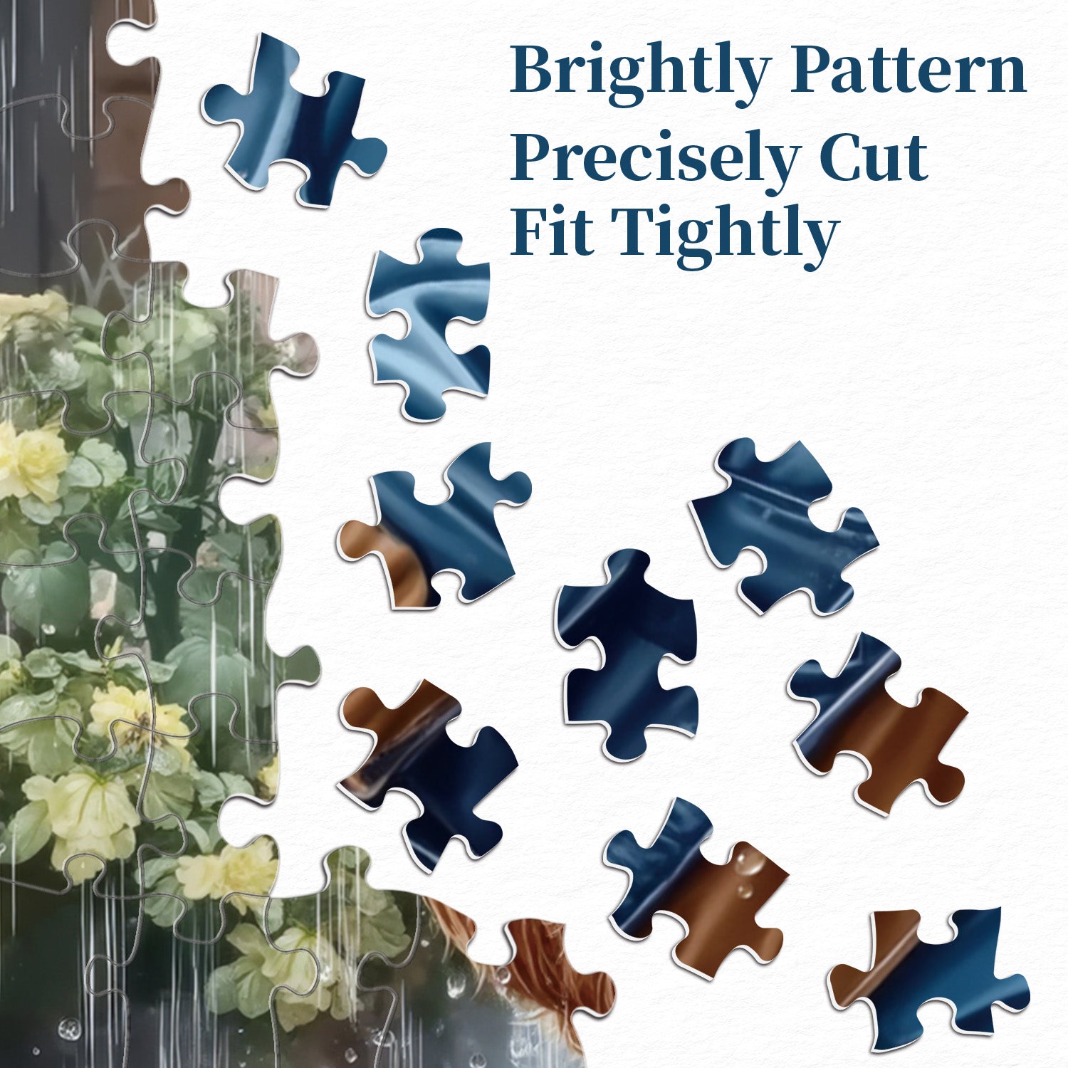 Rainy Companions Jigsaw Puzzle 1000 Pieces
