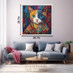 Patchwork Cat Jigsaw Puzzles 1000 Pieces