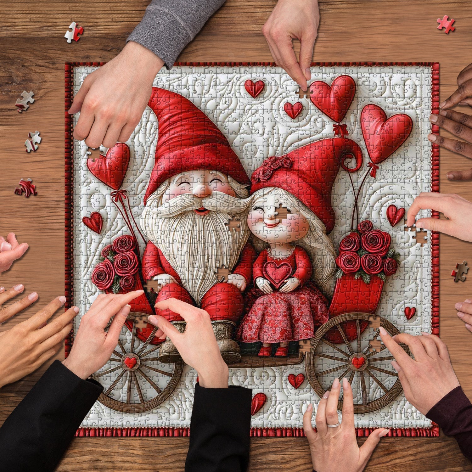 Gnome Love Jigsaw Puzzle 1000 Pieces