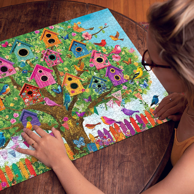 Garden Birdhouse Jigsaw Puzzle 1000 Pieces