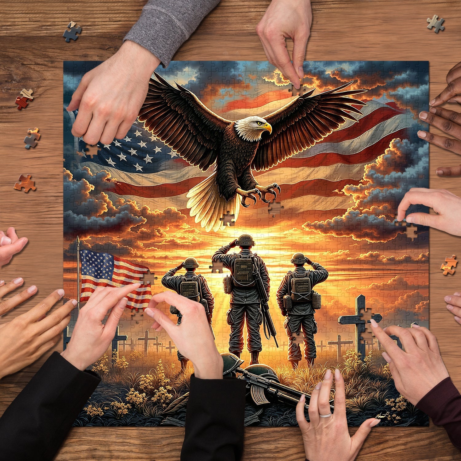 The Glory of Warriors Jigsaw Puzzle 1000 Pieces