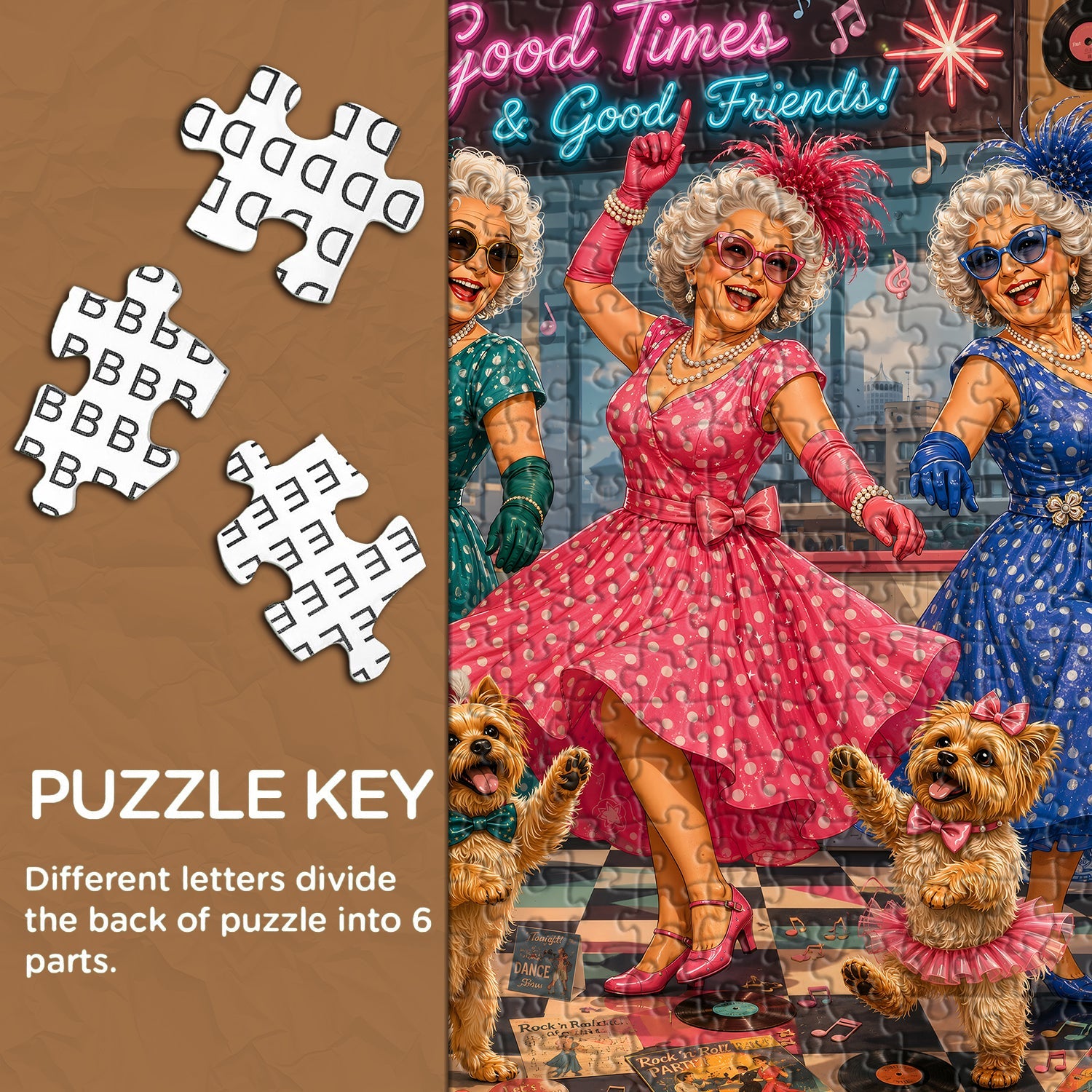 Vintage Rhythm Jigsaw Puzzle 1000 Piece