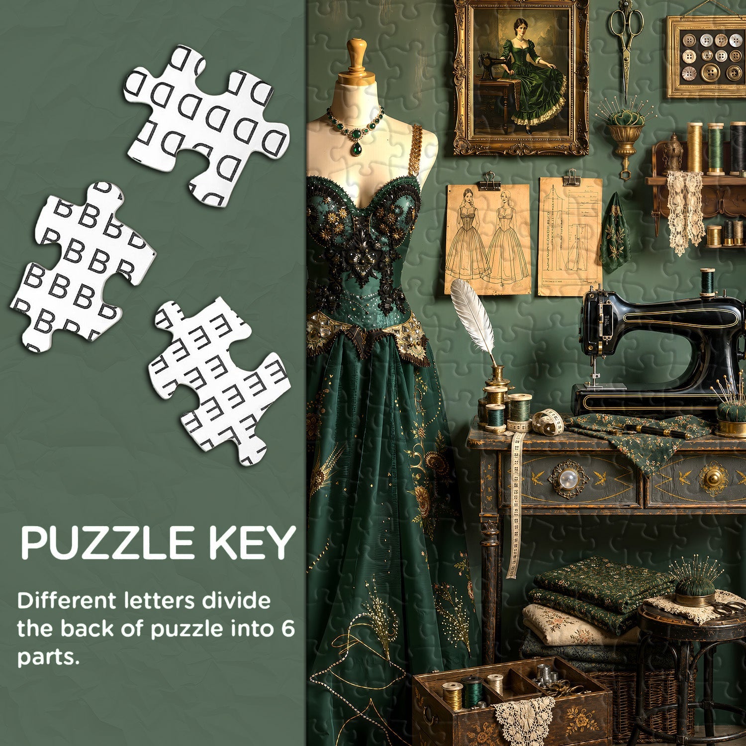 Emerald Atelier Jigsaw Puzzle 1000 Piece