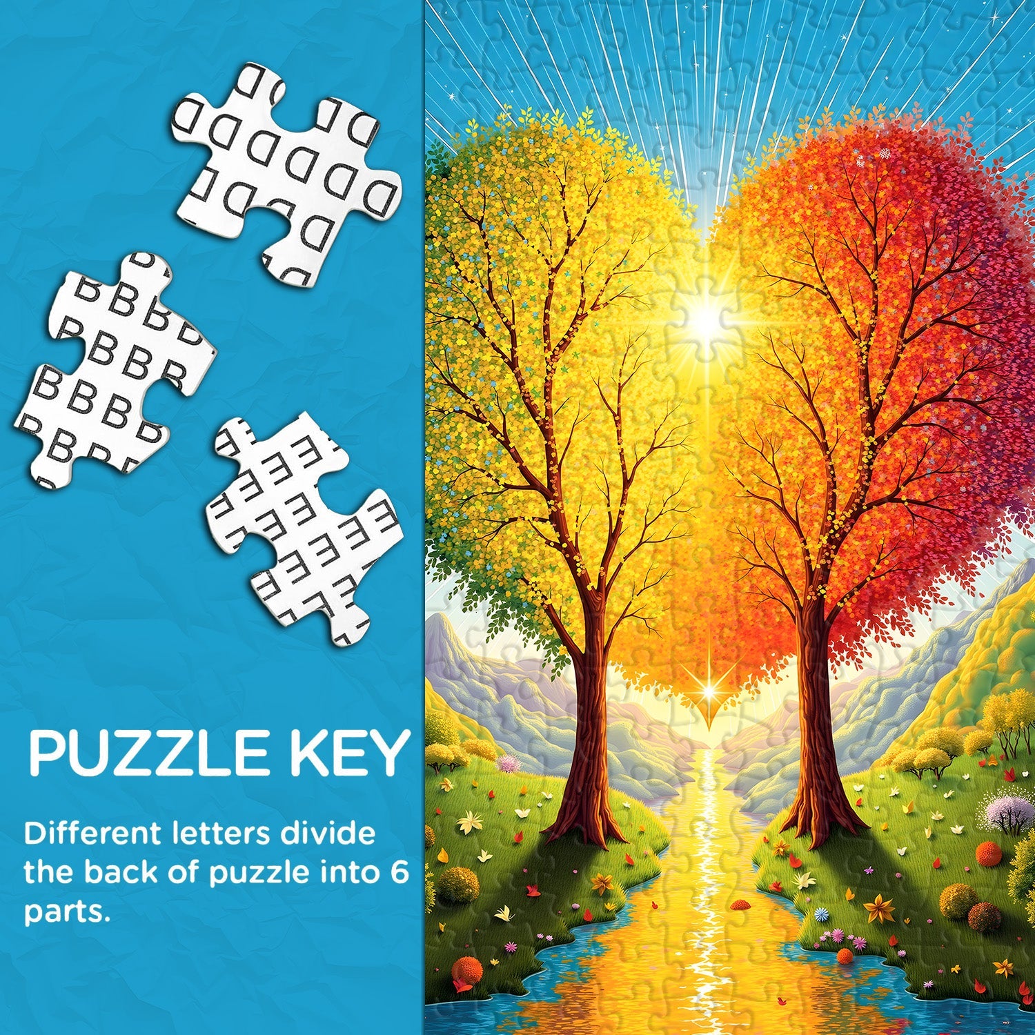 Tree of Love Jigsaw Puzzle 1000 Pieces