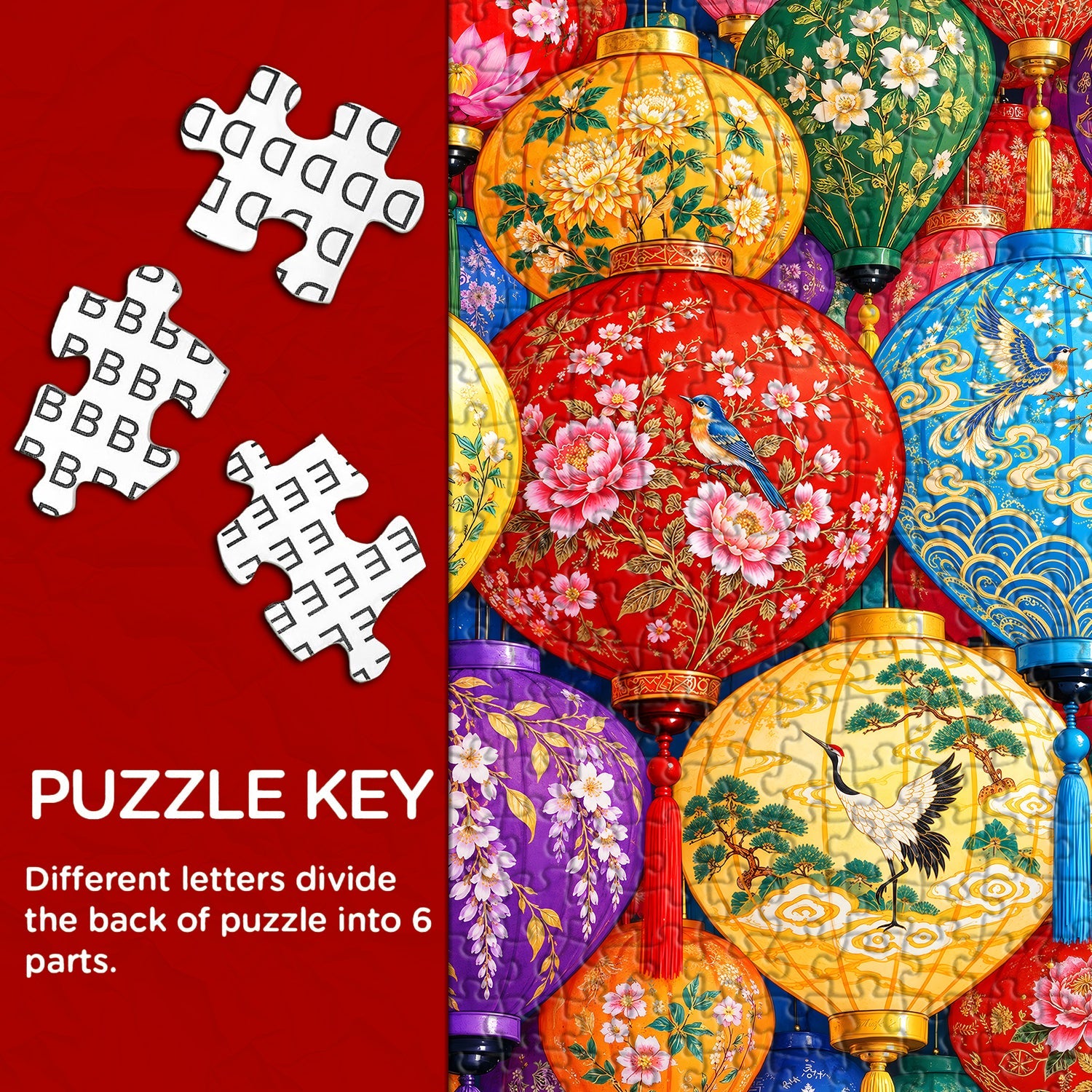 Lantern Fest Glow Jigsaw Puzzle 1000 Piece