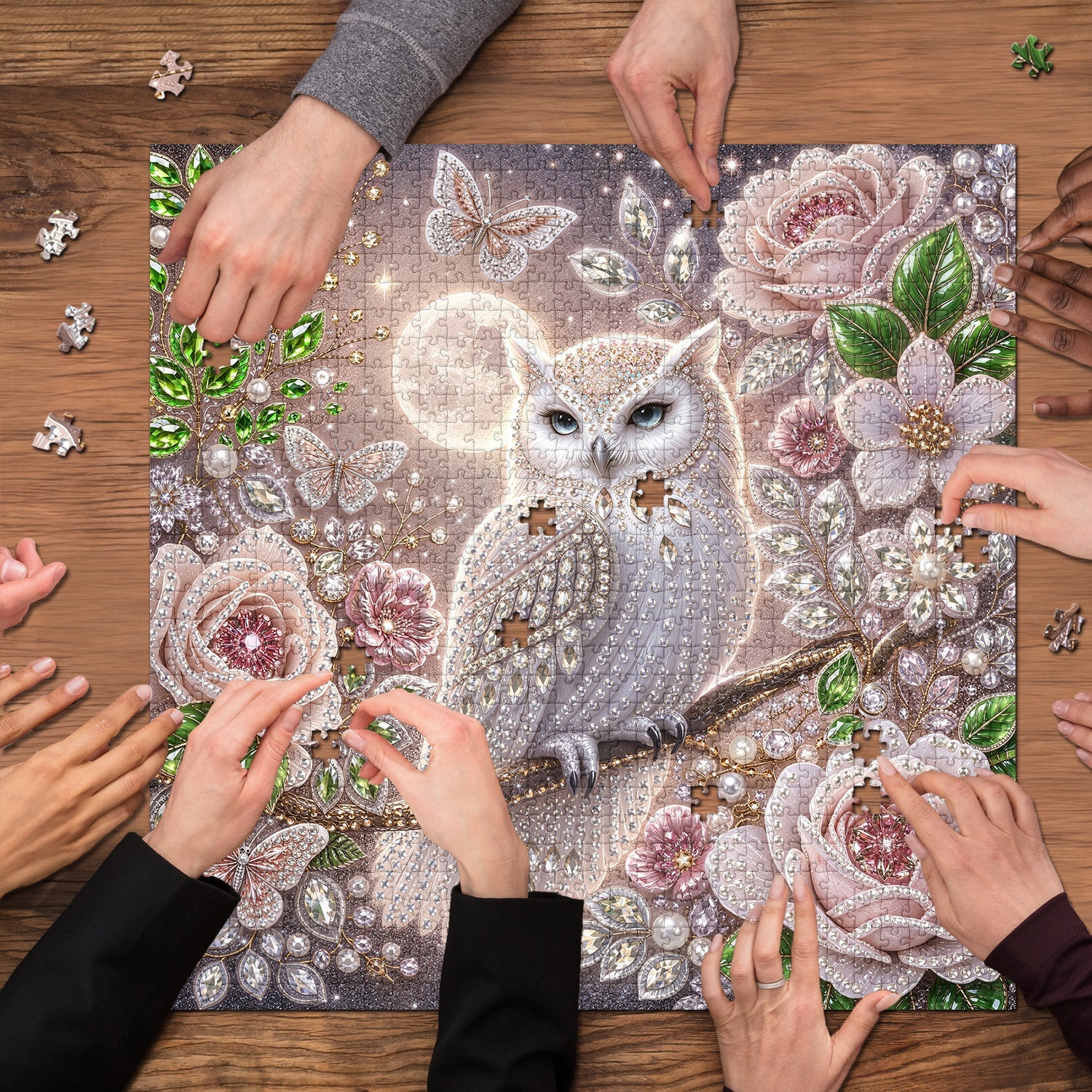 Silver Moon Spirit Jigsaw Puzzle 1000 Piece