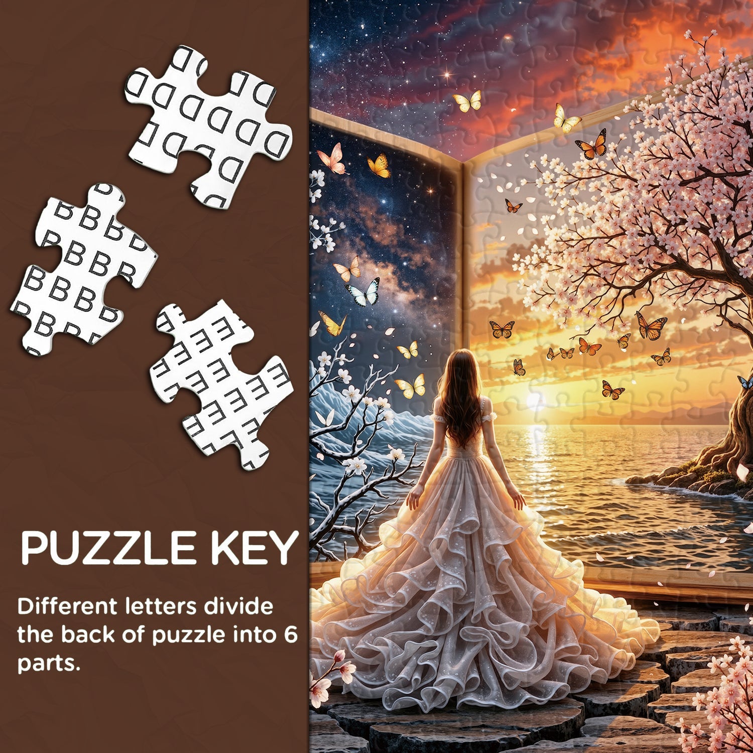 Silhouette Verse Jigsaw Puzzle 1000 Pieces