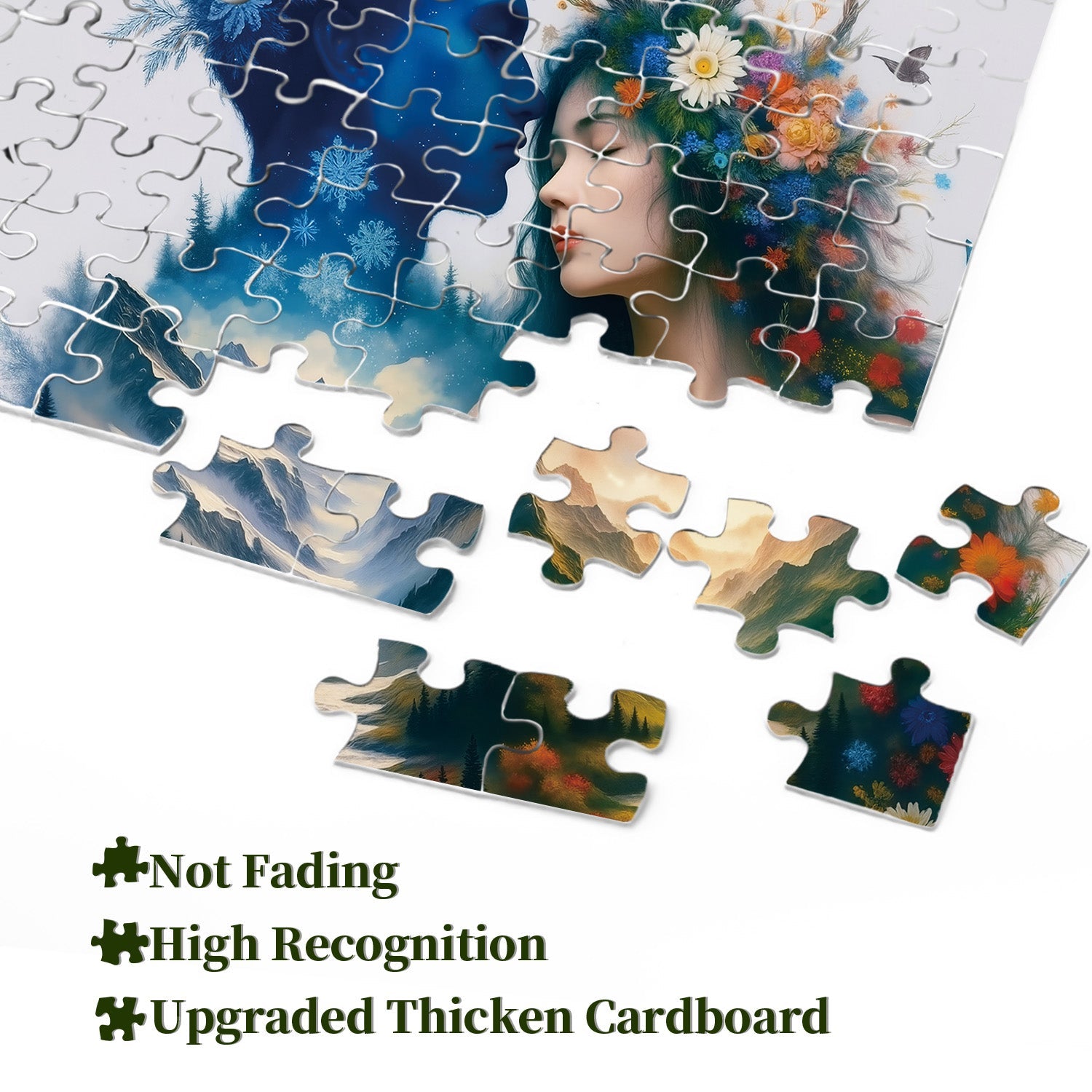 Bloom And Frost Jigsaw Puzzle 1000 Pieces