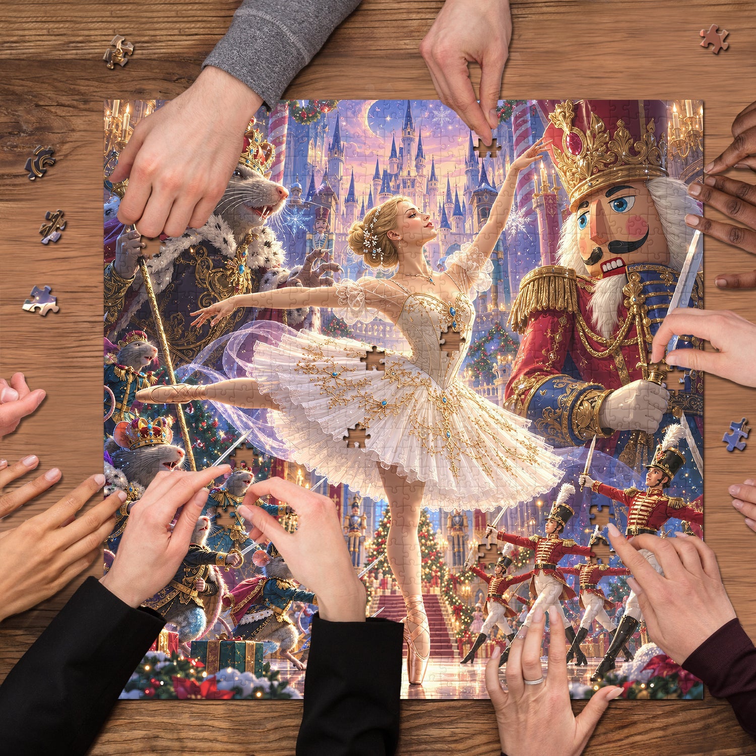 Nutcracker Enchanted Dance Jigsaw Puzzle 1000 Piece