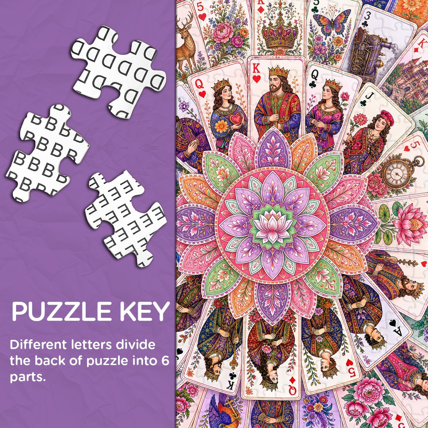 Mandala Card Realm Jigsaw Puzzle 1000 Piece