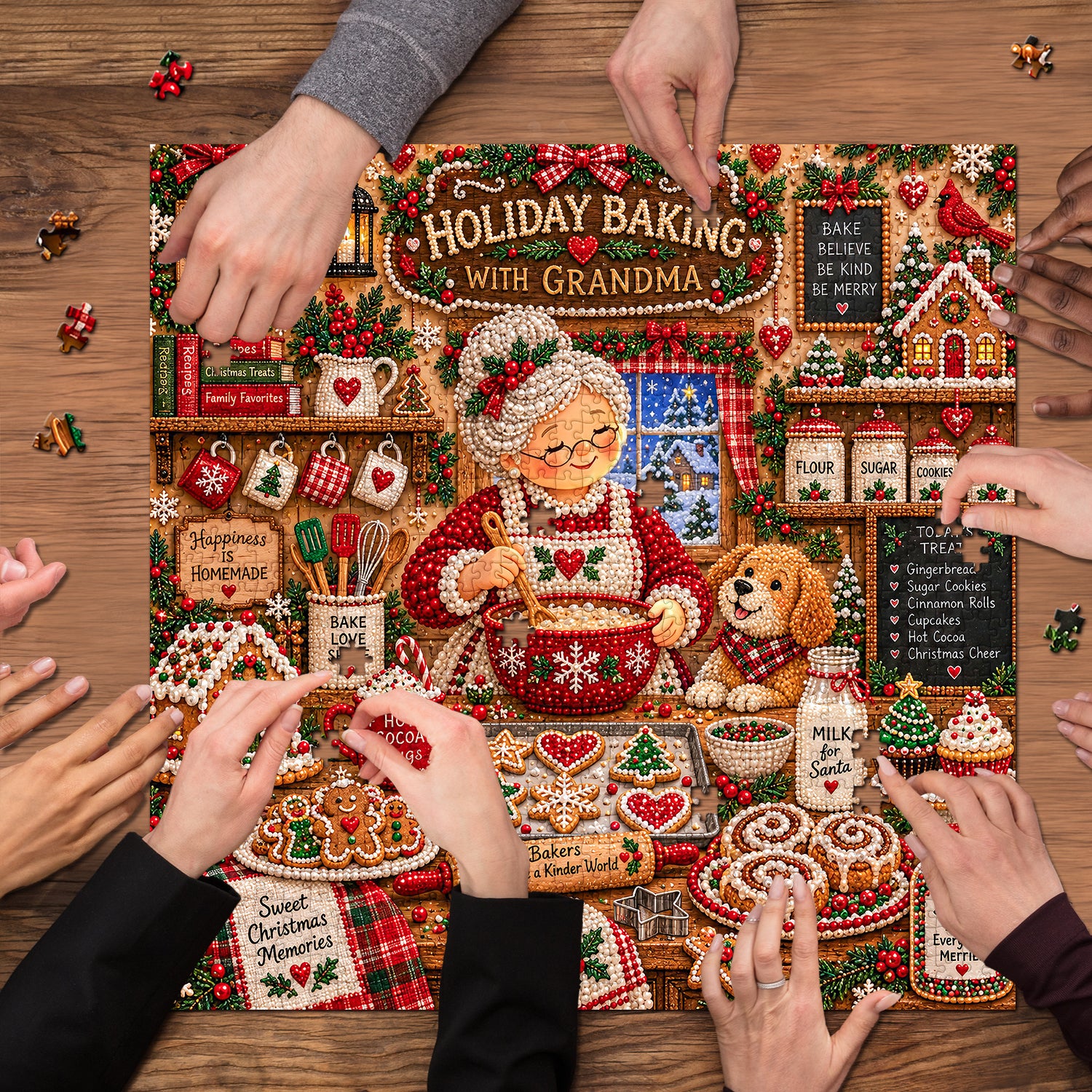 Cozy Bakehouse Jigsaw Puzzle 1000 Pieces