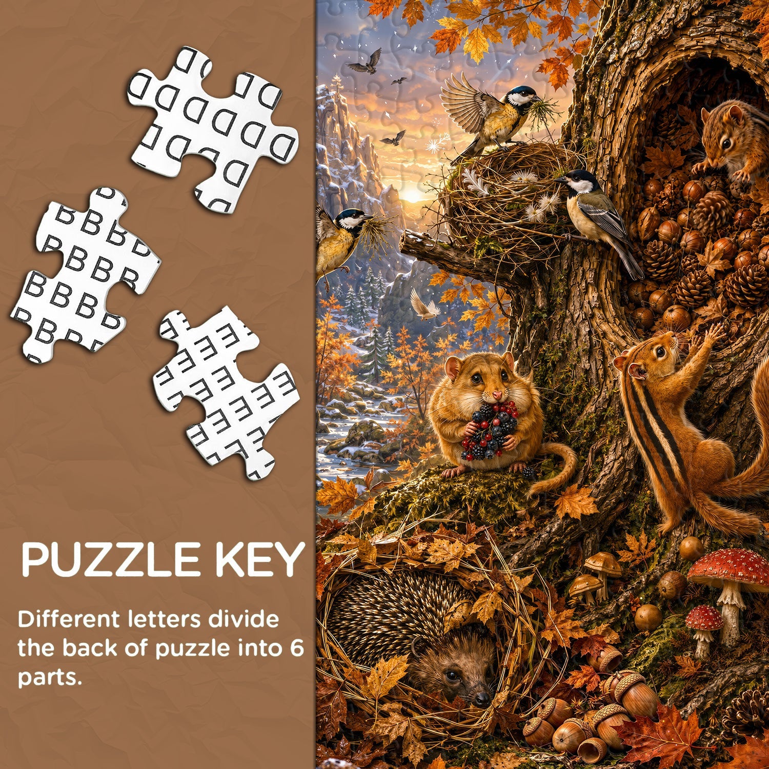 Preparations Before Winter Jigsaw Puzzle 1000 Pieces