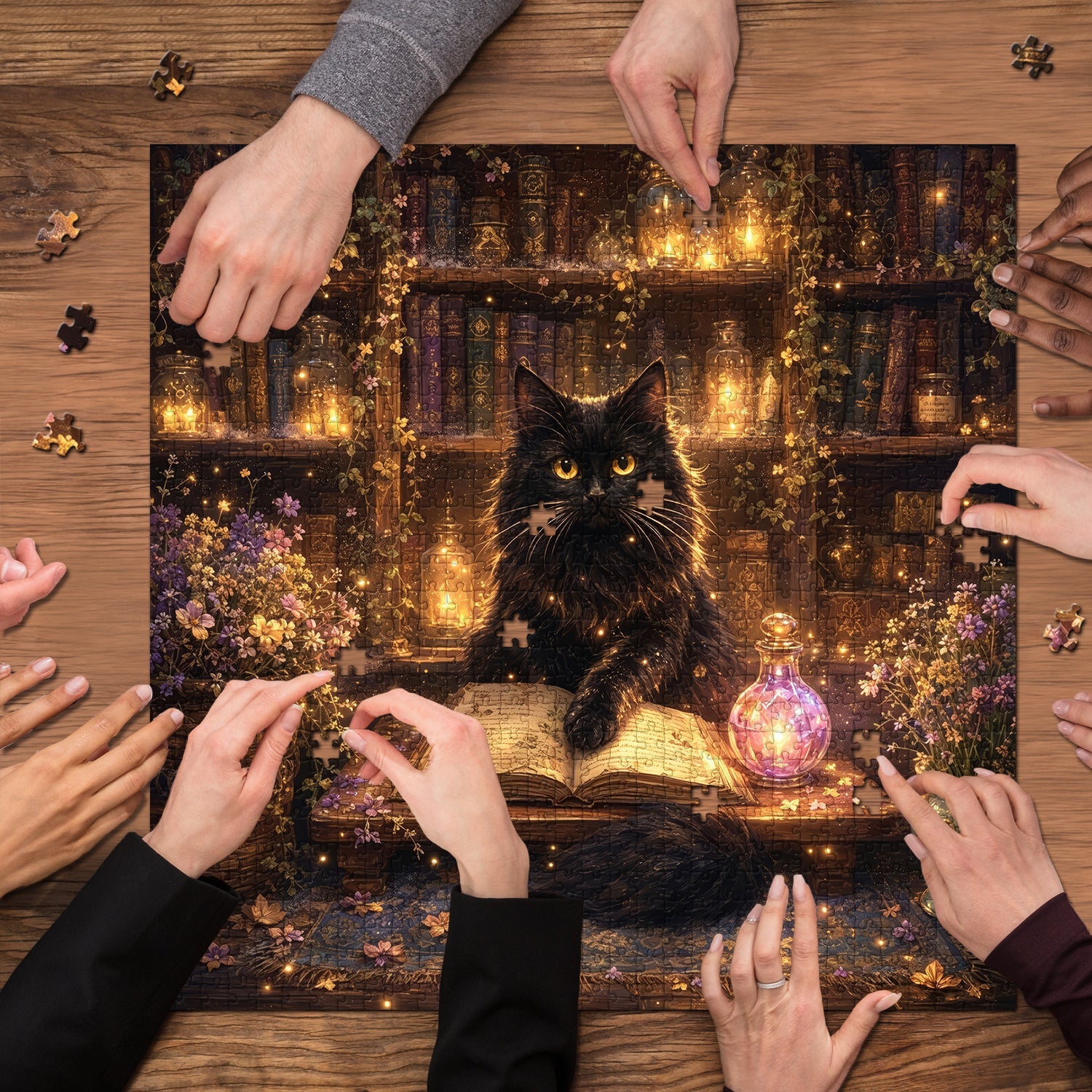 Nox's Grimoire Retreat Jigsaw Puzzle 1000 Piece
