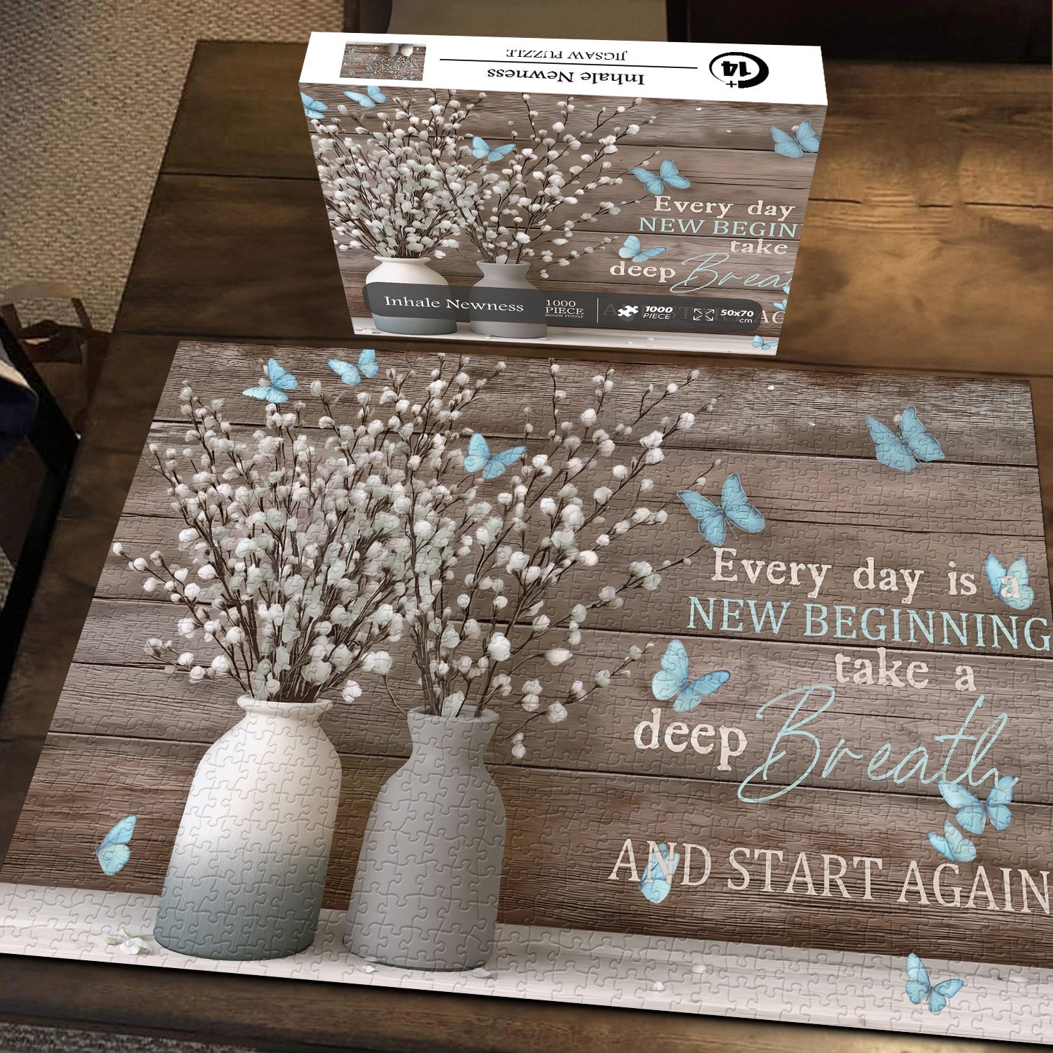 Inhale Newness Jigsaw Puzzle 1000 Pieces