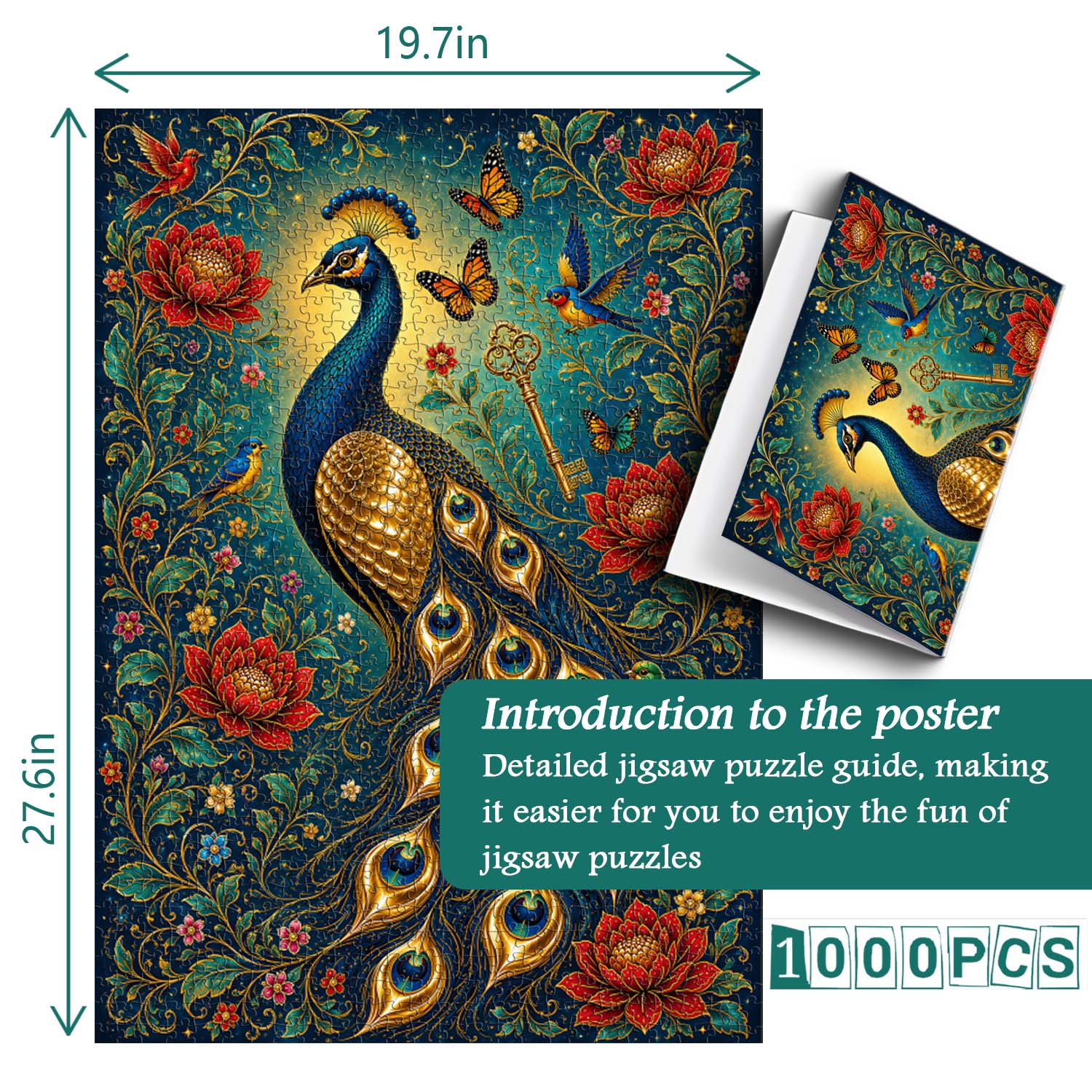 Golden Splendor Jigsaw Puzzle 1000 Piece