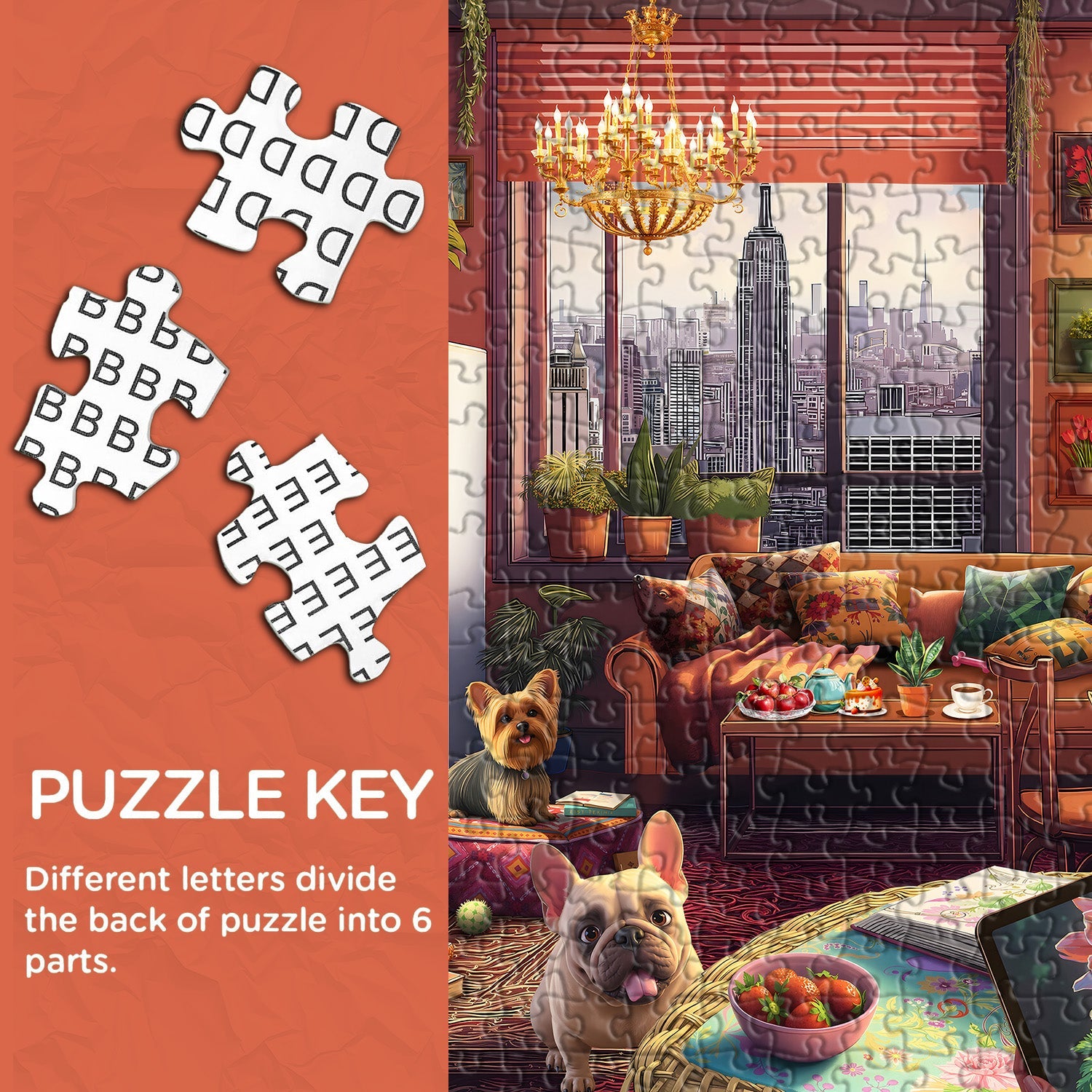 Urban Warm Home Jigsaw Puzzle 1000 Pieces