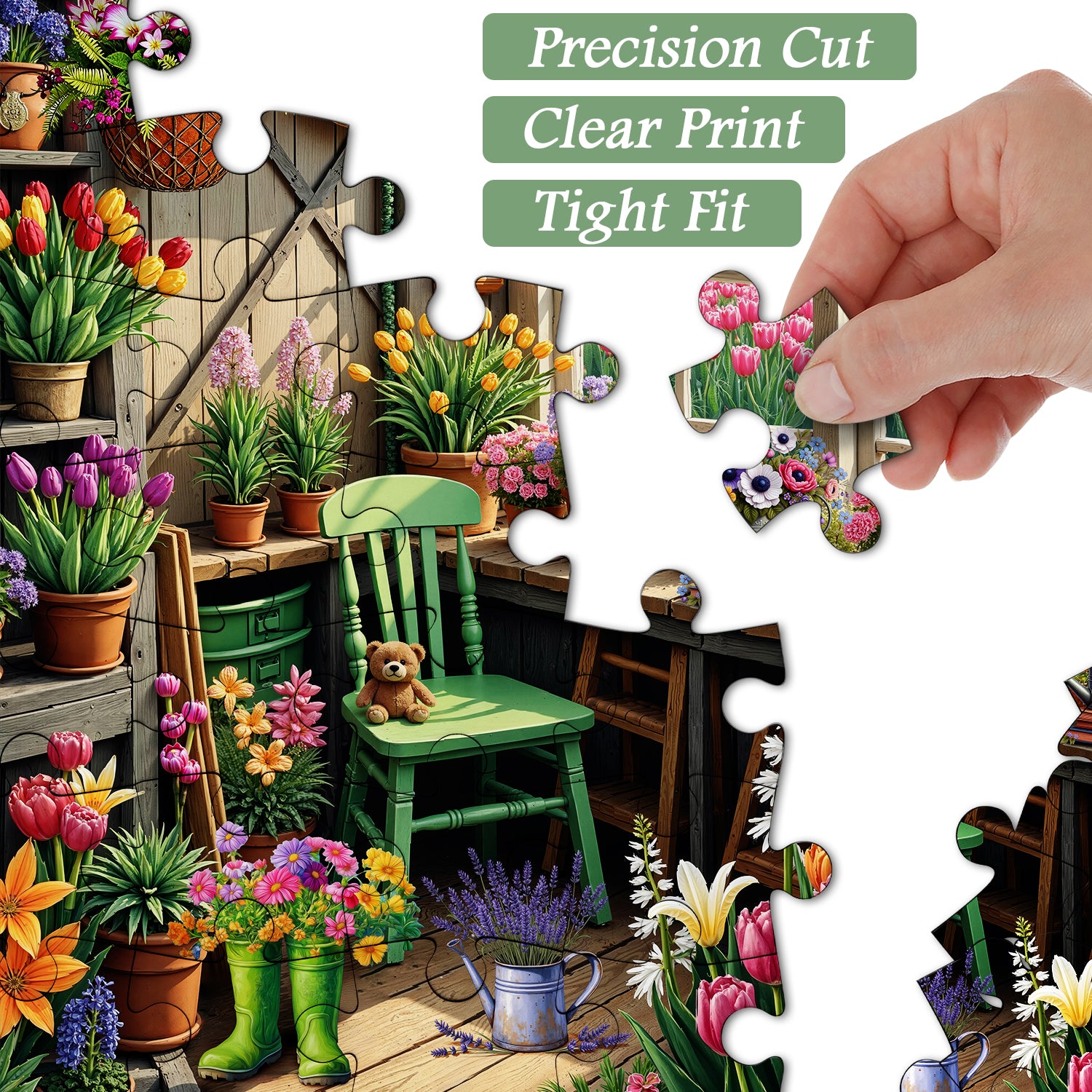 Gardener Flower Room Jigsaw Puzzle 1000 Pieces