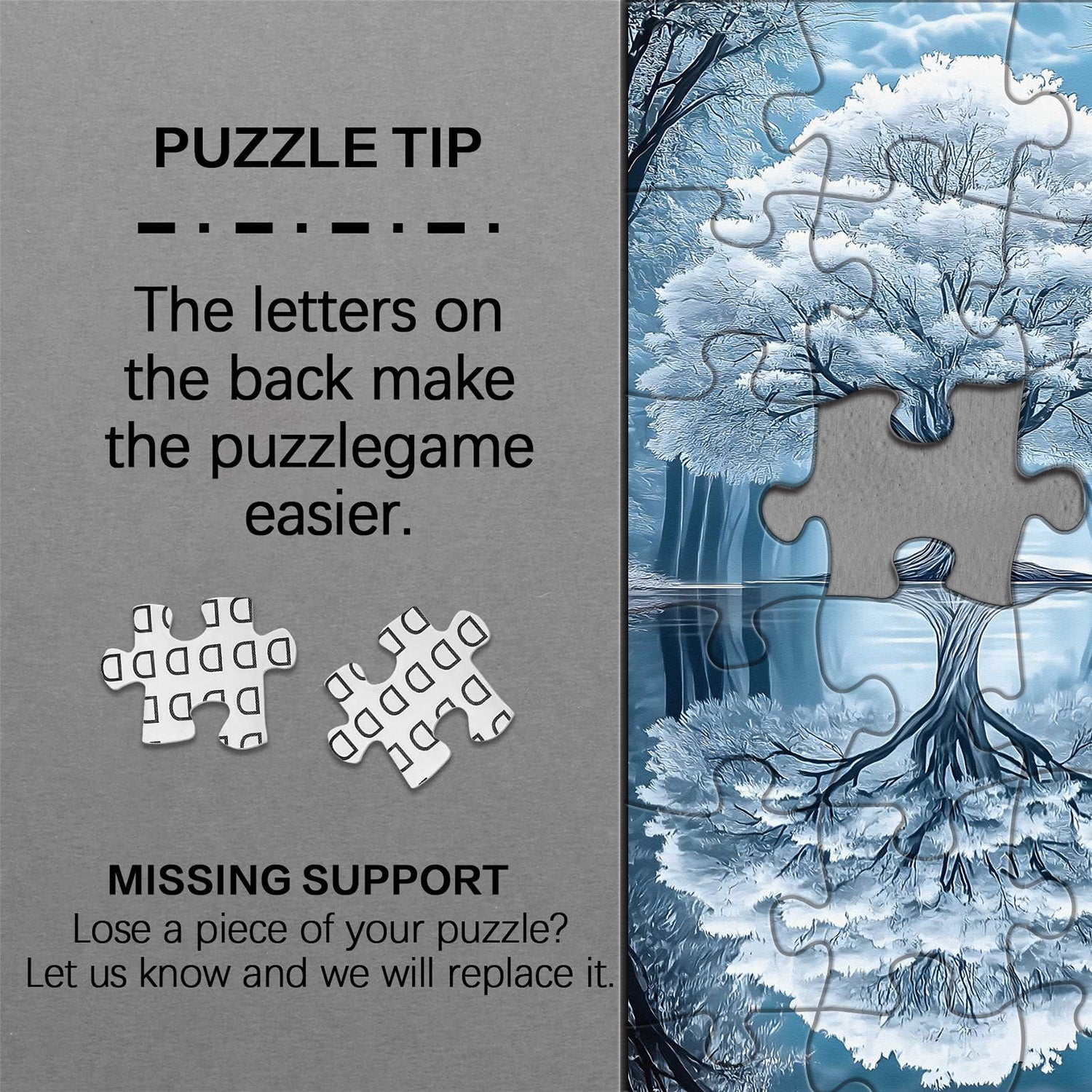Tree of Mirror Jigsaw Puzzle 1000 Piece