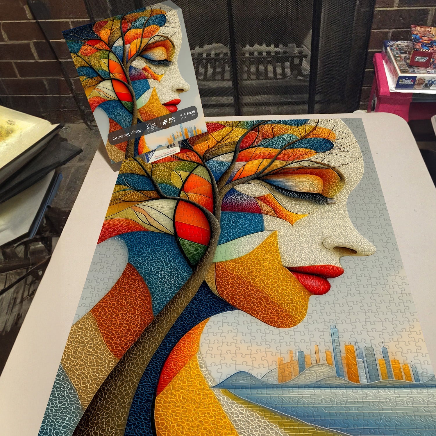 Growing Visage Jigsaw Puzzle 1000 Pieces