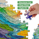 Colorful Ridges Jigsaw Puzzles 1000 Piece