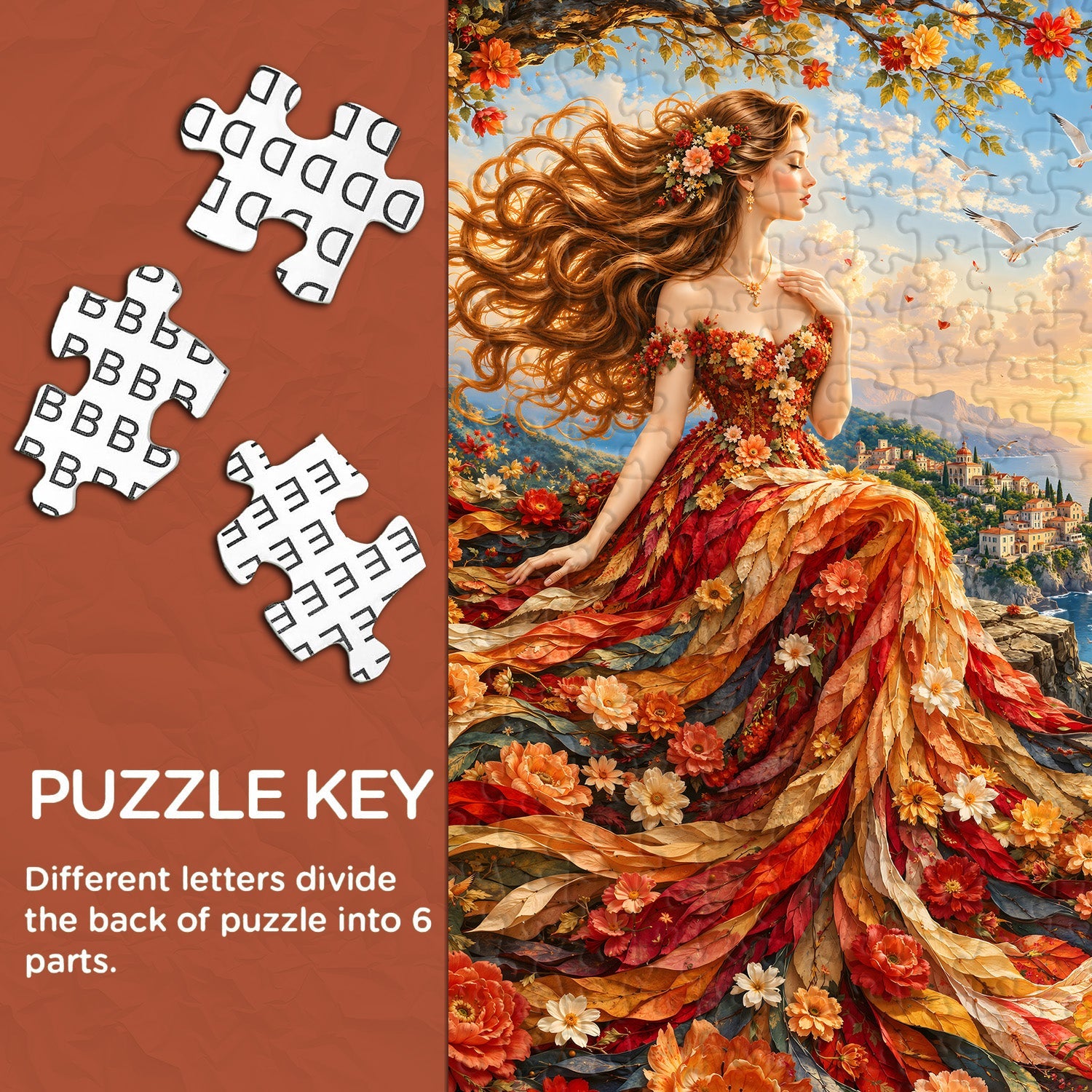 Fall Goddess Jigsaw Puzzle 1000 Piece