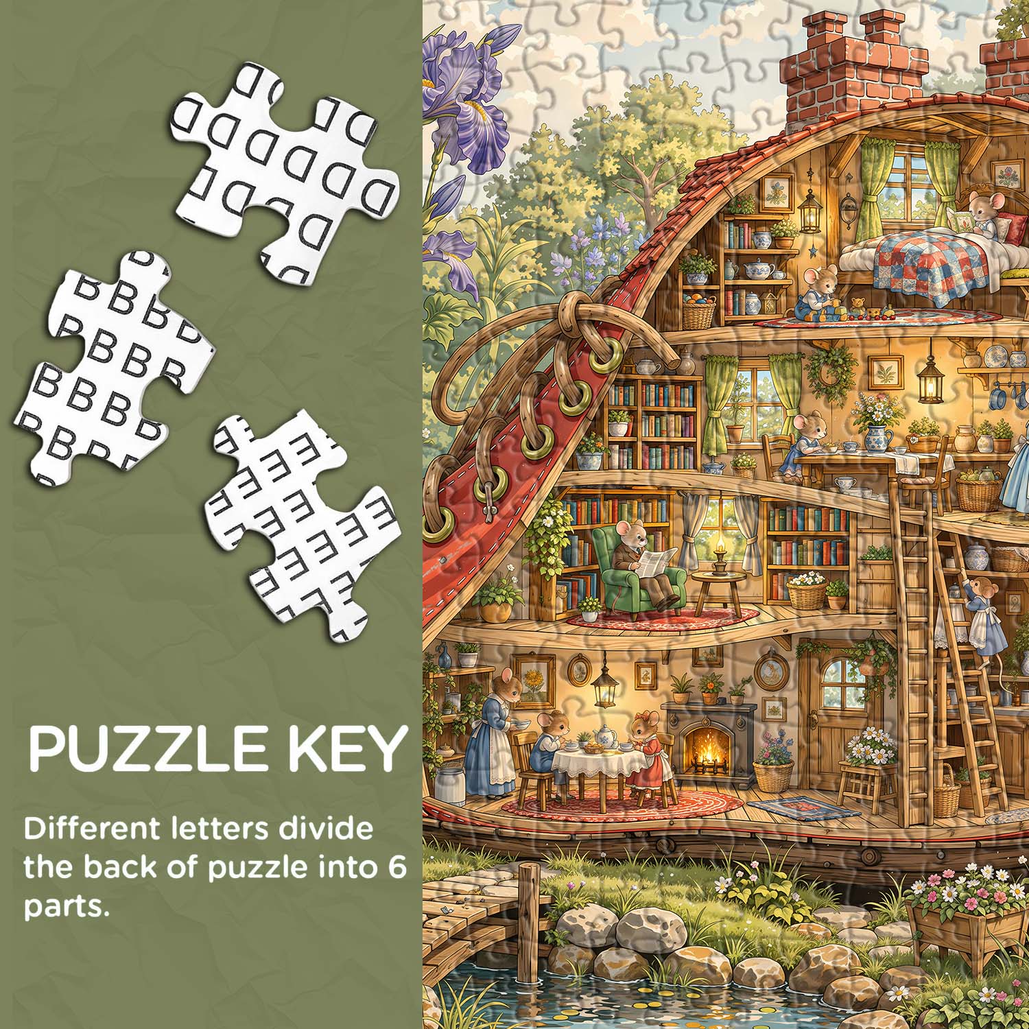 A Miniature World Jigsaw Puzzle 1000 Piece